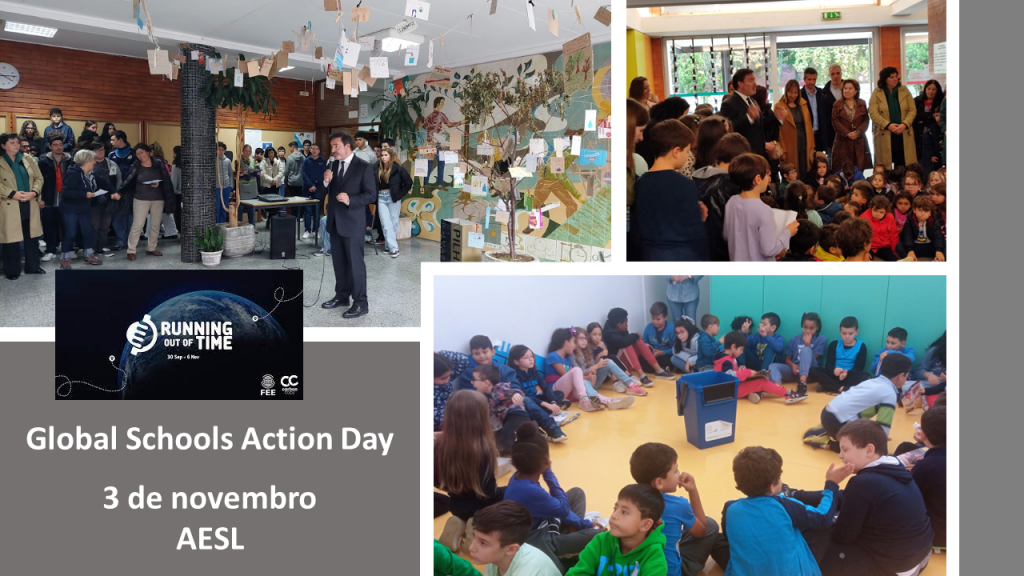 &#8220;Global School Action Day&#8221; no AESL &#8211; dia 3 de novembro